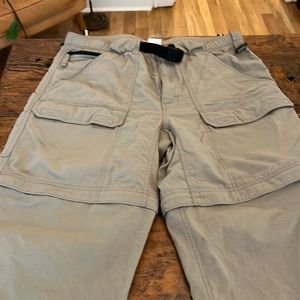 The North Face zippered shorts/pants